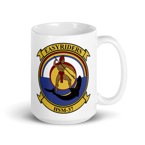 HSM-37 Easy Riders Squadron Crest Mug