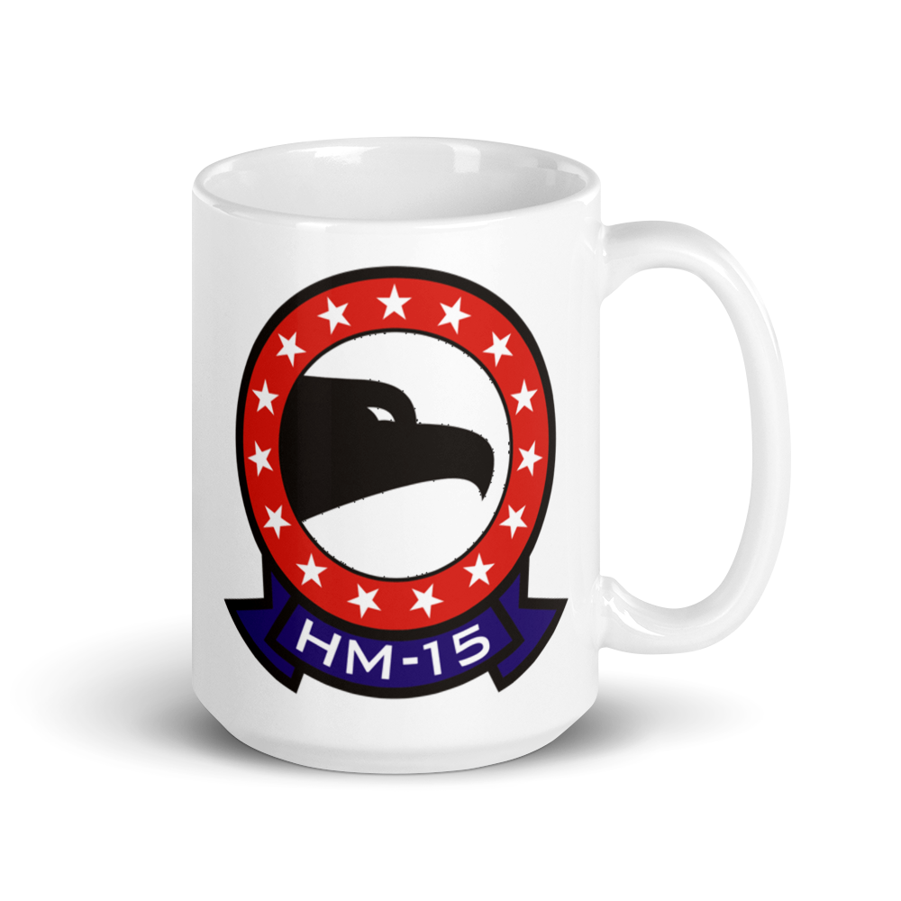 HM-15 Blackhawks Squadron Crest Mug