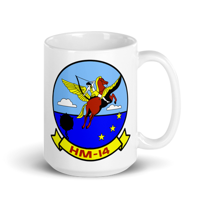 HM-14 The Vanguard Squadron Crest Mug