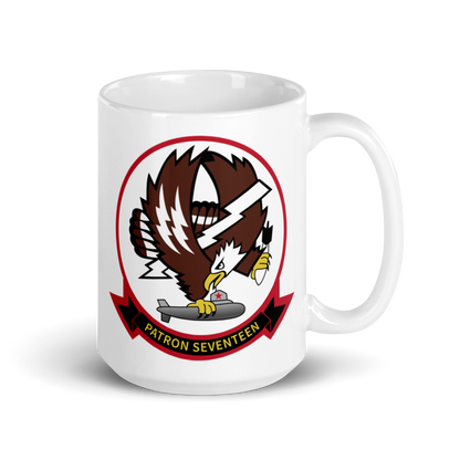 VP-17 White Lightnings Squadron Crest Mug
