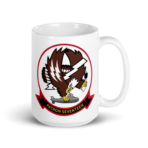 VP-17 White Lightnings Squadron Crest Mug