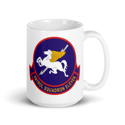 VP-11 Proud Pegasus Squadron Crest Mug