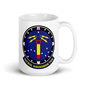 VP-10 Red Lancers Squadron Crest Mug