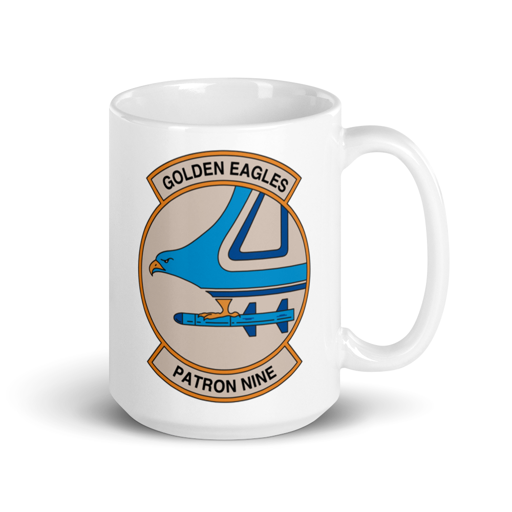 VP-9 Golden Eagles Squadron Crest (1) Mug