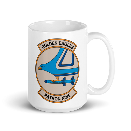 VP-9 Golden Eagles Squadron Crest (1) Mug