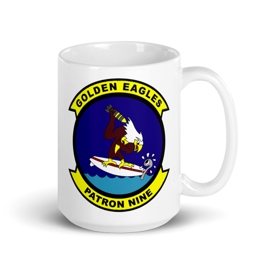 VP-9 Golden Eagles Squadron Crest (2) Mug
