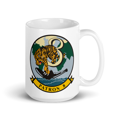 VP-8 Fighting Tigers Squadron Crest Mug