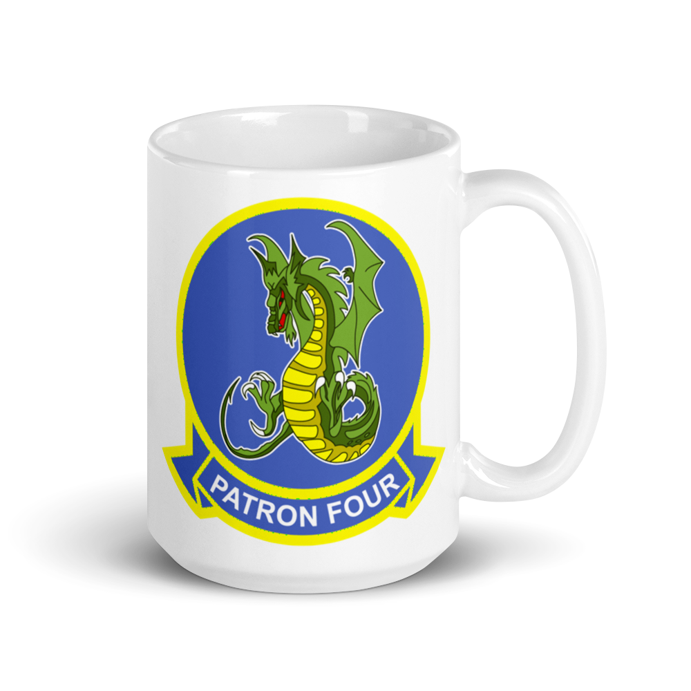VP-4 The Skinny Dragons Crest Mug