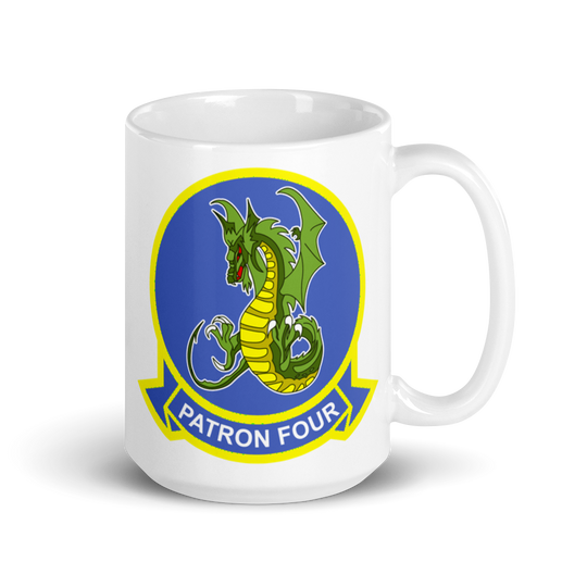 VP-4 The Skinny Dragons Crest Mug